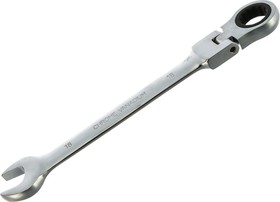 Фото 1/4 Комбинированный ключ трещоточный с шарниром 18мм AV-315218