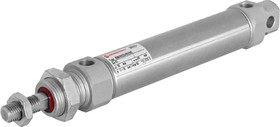 Фото 1/4 Pneumatic Piston Rod Cylinder - RM/8020/M/100, 20mm Bore, 100mm Stroke, RM/8000/M Series, Double Acting