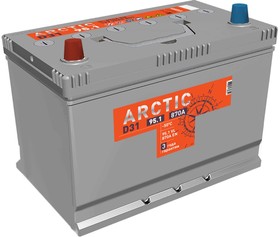 Аккумулятор ARCTIC ASIA (95.1 VL B01 (Прямая полярность) 870А (304x175x223)) 4607008888157