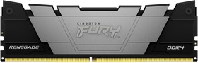 Фото 1/10 Память DDR4 32GB 3200MHz Kingston KF432C16RB2/32 Fury Renegade Black RTL Gaming PC4-25600 CL16 DIMM 288-pin 1.35В dual rank с радиатором Ret