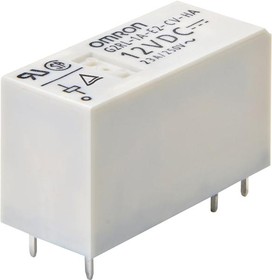 Фото 1/4 G2RL-1A-E2-CV-HA DC12, PCB Mount Relay, 24V dc Coil, 23A Switching Current, SPST