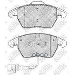 Колодки тормозные передние NIBK PN0348W