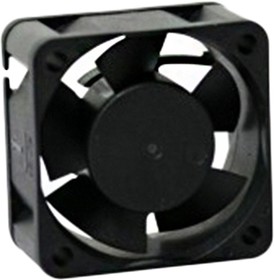 MR4020E24B1+6-RSR, Fan Tubeaxial 24VDC Square - 40mm L x 40mm H Ball 15.8 CFM (0.442m³/min) 4 Wire Leads