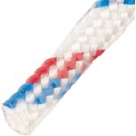 93967, Фал плетёный полипропиленовый с серд,, 10 мм, L 100 м, 24-прядный, Россия