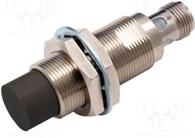 Фото 1/2 E2E-X16MB218-M1, Датчик: индуктивный; OUT: PNP / NC; 0-16мм; 10-30ВDC; М18; IP67