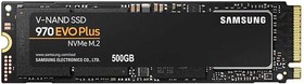 Фото 1/10 Накопитель SSD Samsung 500Gb M.2 PCI-E x4 MZ-V7S500BW 970 EVO Plus 2280 R3500/W3200MB/s