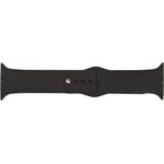 Ремешок для Apple Watch 42 мм силиконовый черный