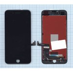 Дисплей (экран) в сборе с тачскрином для Apple iPhone 7 Plus с рамкой черный AAA