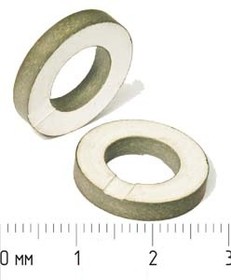 Ультразвуковой пьезоэлемент 18 xd10x3.2мм, кольцо; пэу 18 xd10x3,2\кольцо\ \\ЦТБС-3\\\