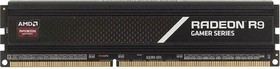 Модуль памятиAMD Radeon™, 32GB, DDR4 3200 DIMM R9 Gamers Series Black Gaming Memory R9S432G3206U2S Non-ECC, CL16, 1.35V, Heat Shield, RTL