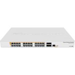 Коммутатор MIKROTIK CRS328-24P-4S+RM Cloud Router Switch with 800 MHz CPU ...
