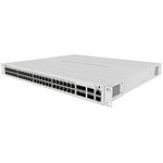 Коммутатор MIKROTIK CRS354-48P-4S+2Q+RM Cloud Router Switch 354-48P-4S+2Q+RM with 48 x Gigabit RJ45 LAN (all PoE-out), 4 x 10G SFP+ cages, 2