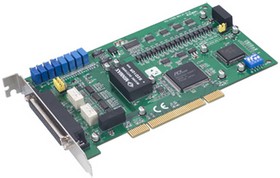 Фото 1/3 Плата интерфейсная Advantech PCI-1720U-BE Advantech 4-канальная универсальная PCI плата аналогового вывода с 12-битным ЦАП и гальванической