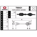 T98421, Привод левый \Nissan Qashqai, Renault Koleos 1.6/2.0dCi 07