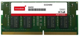 Фото 1/2 Оперативная память Innodisk 16GB DDR4 2400 SO DIMM Industrial Memory [M4S0-AGS1OISJ-CC] Non-ECC, 1.2V, 1R, Bulk