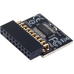 Модуль Gigabyte GC-TPM2.0, TPM header key, LPC bus, (for Intel 200/100/8/9/99 series, AMD AM4, FM2 series) OEM