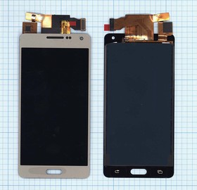 Дисплей для Samsung Galaxy A5 SM-A500F в сборе с тачскрином TFT золотистый