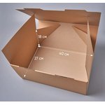 Самосборная коробка 40x27x18 см, 10 шт. IP0GKSS402718-10