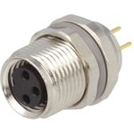 T4041017031-000, Circular Connector, 3 Contacts, Rear Mount, M8 Connector ...