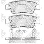 Колодки тормозные задние NIBK PN8809