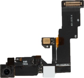 Камера передняя (фронтальная) на шлейфе с микрофоном и сенсором для Apple iPhone 6 (4.7)