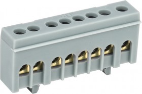 Photo 1/7 YNN10-69-8KD-K02, SHNI-6x9-8-K-Cp IEC, Bus L "phase" in insulation on a DIN rail