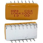 106K050CS4-FA, Aluminum Organic Polymer Capacitors 10uF 50V Capstick