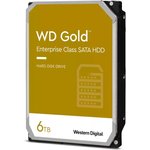 Жесткий диск Server 6 TB WD WD6003FRYZ Gold 3.5", SATA3, 6Gb/s, 7200 RPM, 256Mb