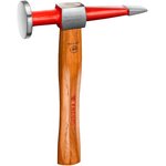 868D.40PLD1, Planishing Hammer with Hickory Wood Handle, 320g