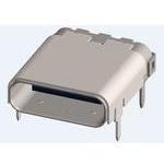 12401598E4#2A, Conn USB Type C RCP 24 POS 0.5mm Solder RA SMD 24 Terminal 1 Port ...