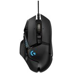 Logitech® Игровая мышь проводная G502 HERO High Performance Gaming Mouse, чёрный (910-005470)
