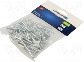 HT2C170, Rivet; aluminium; Rivet diam: 4.8mm; L.rivet: 15mm; 50pcs.