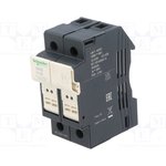 DF82, Fuse base; for DIN rail mounting; Poles: 2