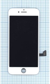 Фото 1/2 Дисплей (экран) в сборе с тачскрином для iPhone 8/SE 2020 (Foxconn) белый