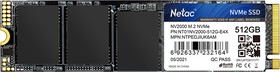 Фото 1/8 Накопитель SSD Netac 512GB M.2 2280 NV2000 NVMe PCIe NT01NV2000-512-E4X