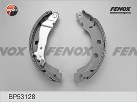 Фото 1/6 BP53128, Колодки тормозные барабанные 228*42-, Nissan Primera, Renault Kangoo 1.2-2.0TD, 96-02, Bendix