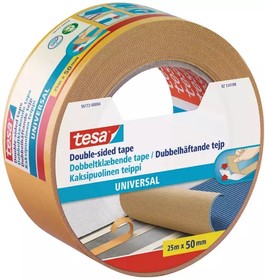 56172-00003-11, Double Sided Adhesive Square, 0.185mm Thick, PP Backing, 50mm x 25m