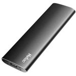 SSD внешний жесткий диск 500GB USB-C BLACK NT01ZSLIM-500G-32BK NETAC