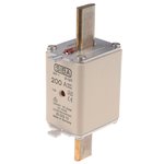 20-003-13/200A, 200A Centred Tag Fuse, NH1, 500V ac