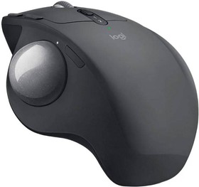 Фото 1/6 910-005179, Logitech Мышь беспроводная MX ERGO Trackball, оптическая, 12000 dpi, Bluetooth/Радио, Li-pol, графитовый.