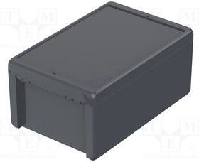 B 261712 ABS 7024, Enclosure: multipurpose; X: 170mm; Y: 271mm; Z: 120mm; BOCUBE; ABS