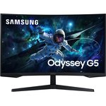 Монитор Samsung 32" Odyssey G5 S32CG550EI черный VA LED 1ms 16:9 HDMI матовая ...