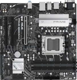 Фото 1/10 Материнская плата Asus PRIME B650M-A II-CSM SocketAM5 AMD B650 4xDDR5 mATX AC`97 8ch(7.1) 2.5Gg RAID+VGA+HDMI+DP