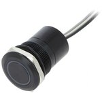 MC22MCBGR, Pushbutton Switches 22mm NormClsdAl Blk Anodised Grn/Red LED