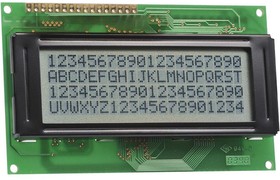 LCM-S02004DSR, LCD Character Display Modules & Accessories InfoVue Std 20x4 STN, Reflective