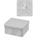 SQ1401-2513, Desoldering box, two-component, OP 100x100x50 mm, IP66, 8 in., grey