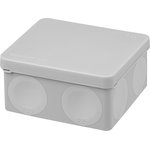 SQ1401-2513, Desoldering box, two-component, OP 100x100x50 mm, IP66, 8 in., grey