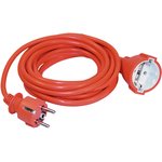 WUP10-10-K09-N, Шнур УШ-01РВ оранж. 2P+PE/10м 3х1,0мм2 IEK