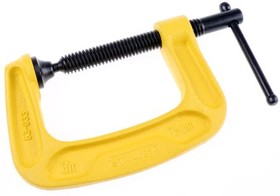 0-83-033, STANLEY MAX STEEL G CLAMP 75MM