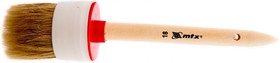 Фото 1/4 82088, Кисть круглая №18 (60 мм), натуральная щетина, деревянная ручка